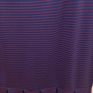 Blue with pink pin stripes Amelia lularoe EUC